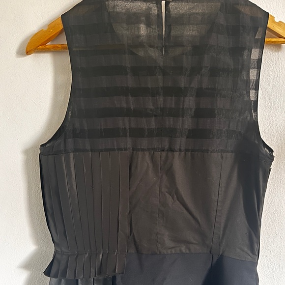 XSOLDX Stunning Derek Lam pleated leather LBD - Picture 5 of 11